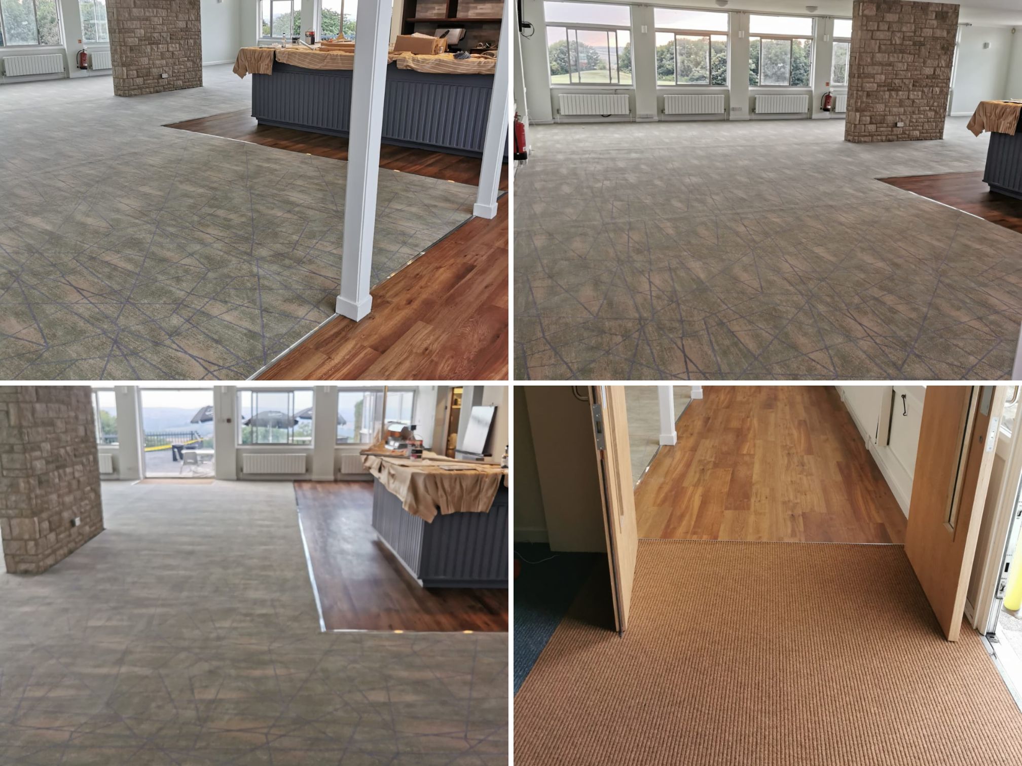 New flooring at Came Down Golf Club