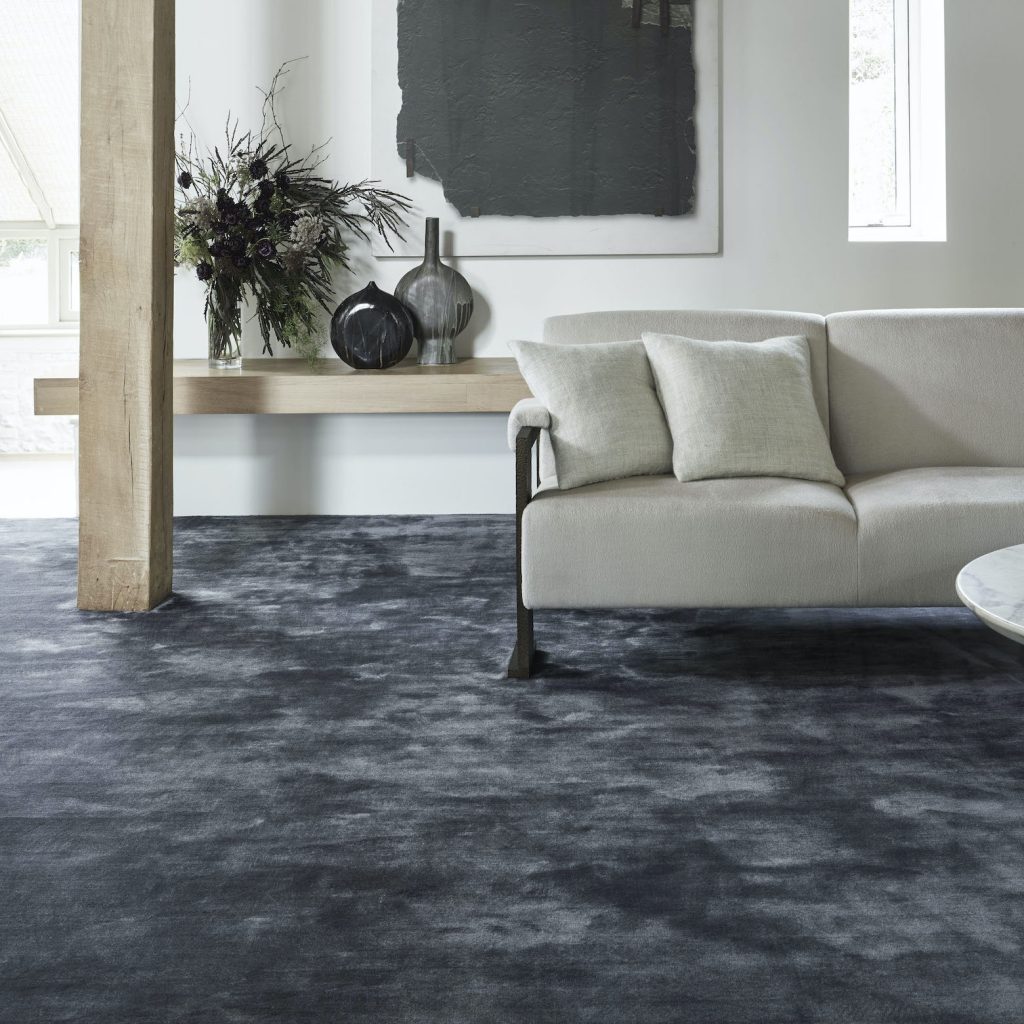 Kheri Delphinium carpet by Jacaranda