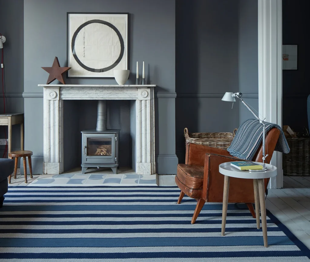 Roger Oates Fitzroy Midnight Rug
